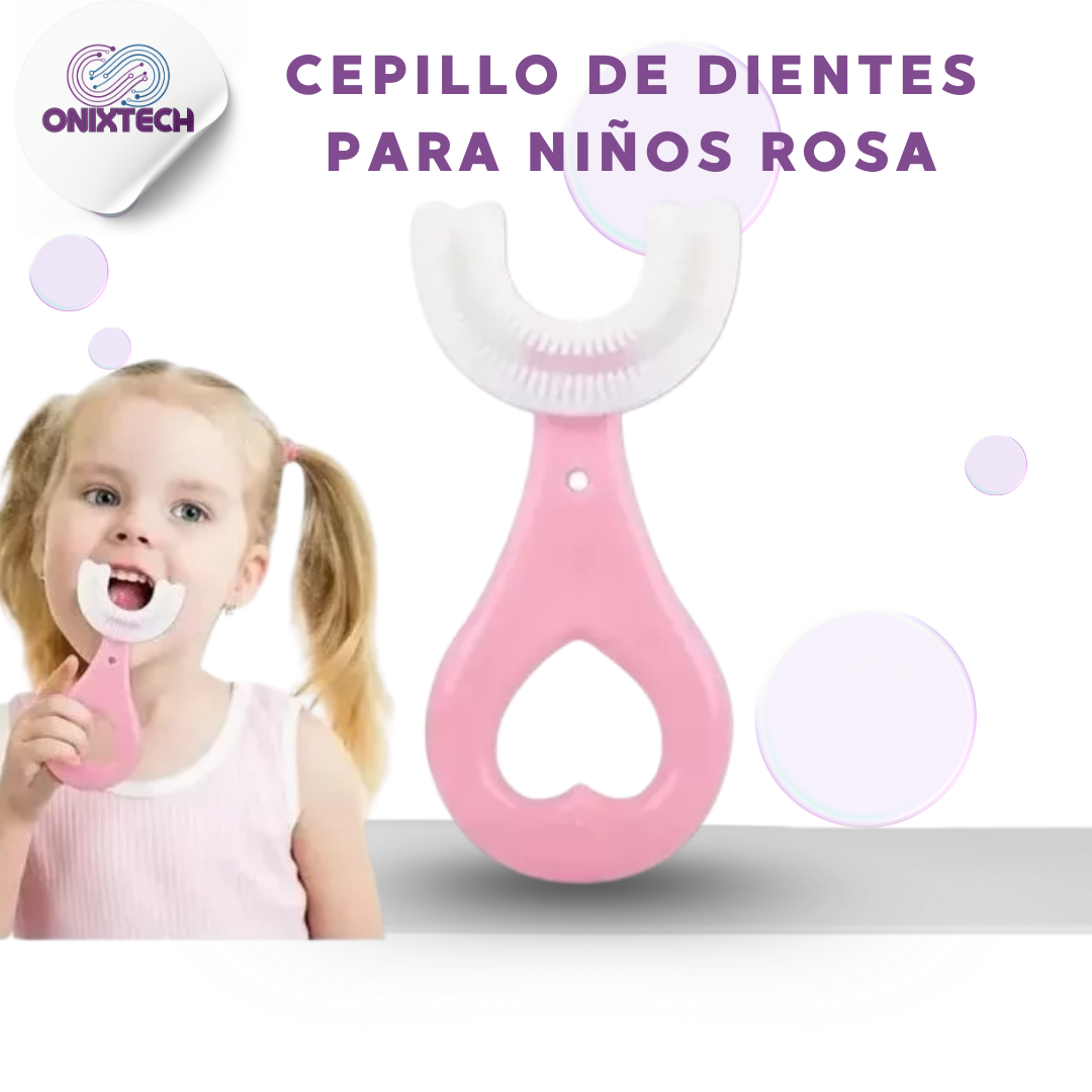 Miniatura 3 de CEPILLO DE DIENTES PARA NIÑOS ROSA